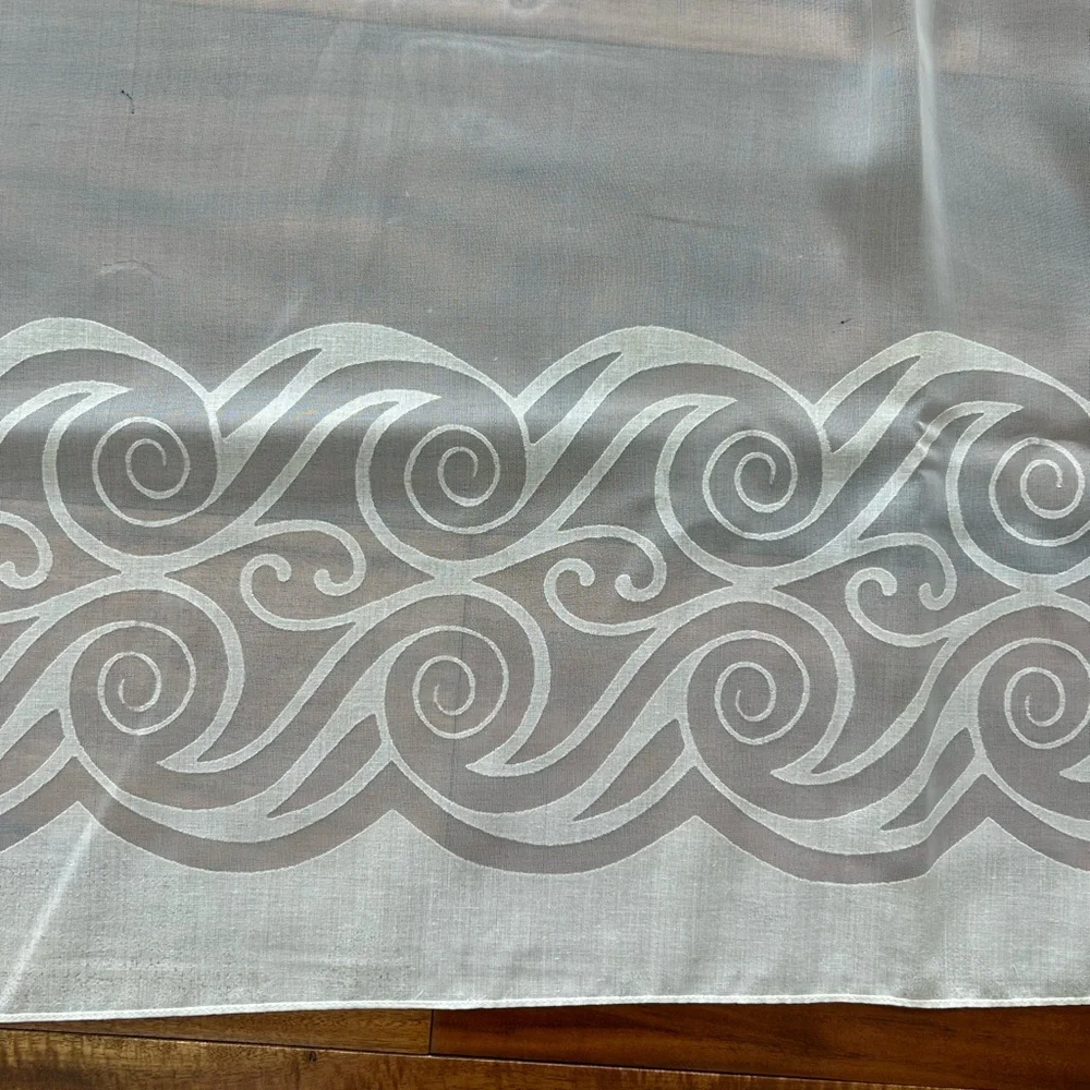 Banquet Table, Vintage Elegant Large White Tablecloth